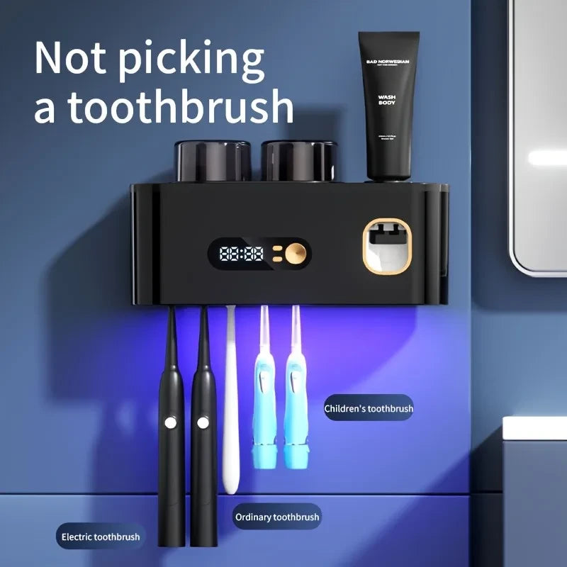 Smart Toothbrush Sanitizer Holder